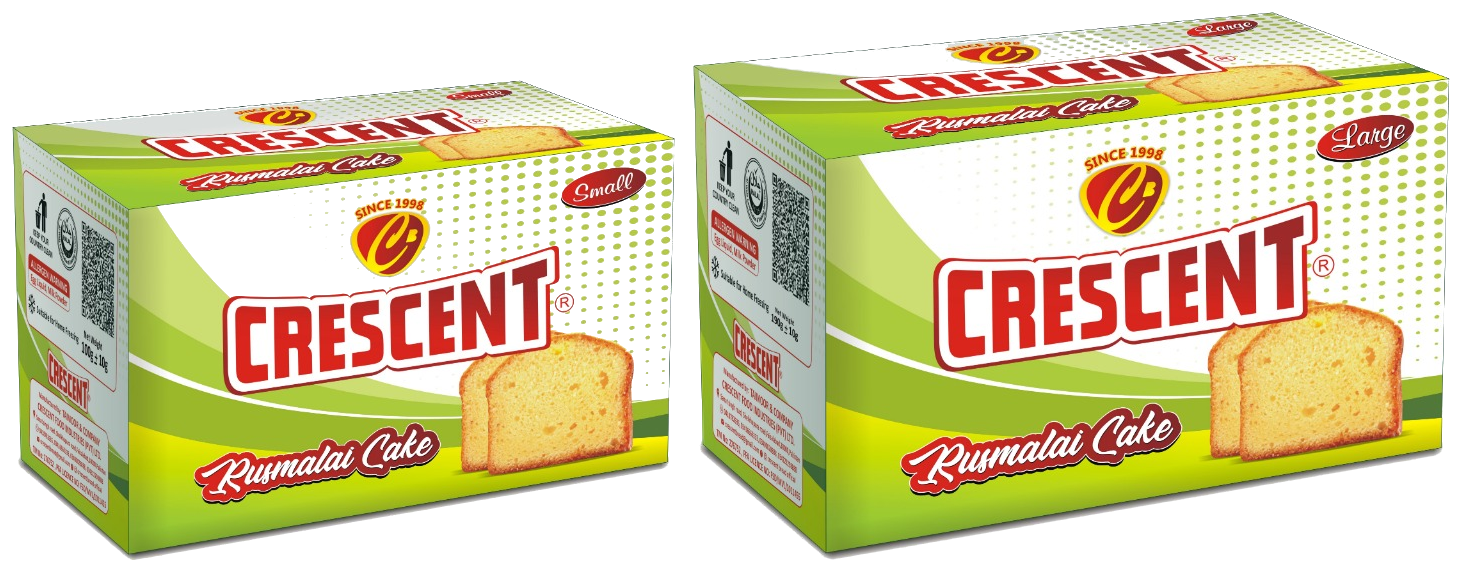 Rusmalai Cake – Crescent Bread cakes made in Faisalabad